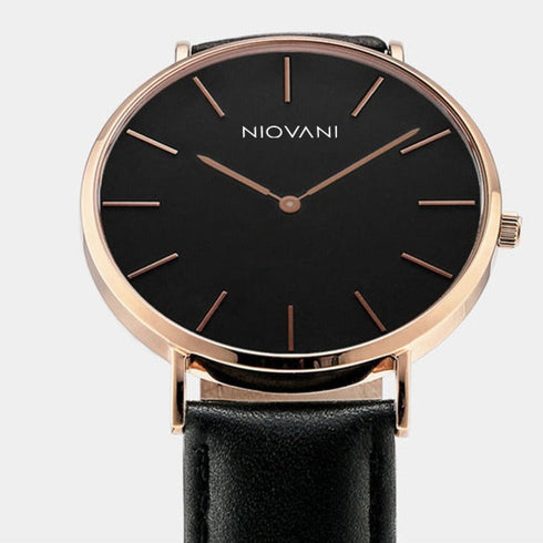 Man Bundle - Niovani Iconic Watch & Wallet - Free Box Packaging!