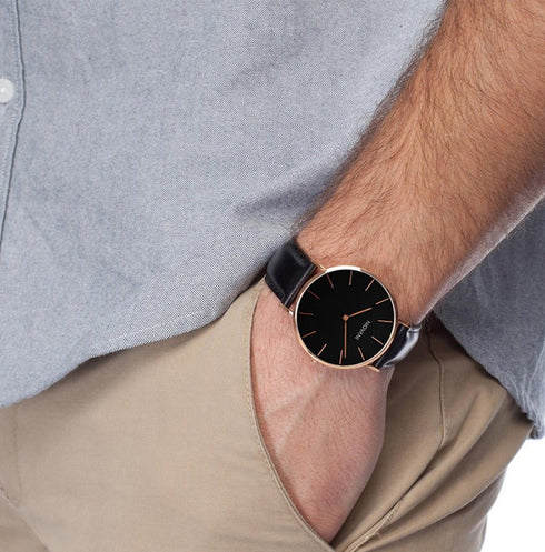 Man Bundle - Niovani Iconic Watch & Wallet - Free Box Packaging!