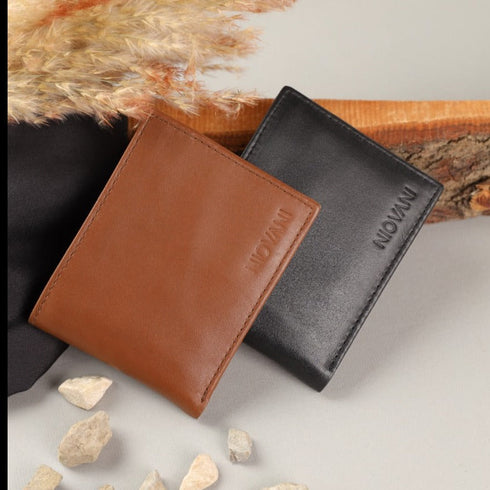 Classic Cash - Men's Wallet - Vintage Brown - Genuine Cow Ultrasoft Leather - Cash & Card Slots - Export Quality