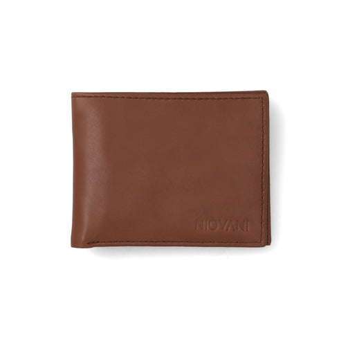 Classic Cash - Men's Wallet - Vintage Brown - Genuine Cow Ultrasoft Leather - Cash & Card Slots - Export Quality
