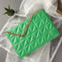 NOVA Women's Purse - Vegan Leather - Deep Neon Green - Metallic Gold Chain - Box Packaging