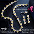 Yellow Cubic Zircon Jewellery Set - Statement Jewellery - Cubic Zircon - Box Packaging
