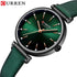 Curren - Women's Watch - Emerald Green - Genuine Leather Strap! - 1 Year Warranty!