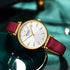 Curren - Women's Watch - Deep Maroon - Genuine Leather Strap! - 1 Year Warranty!