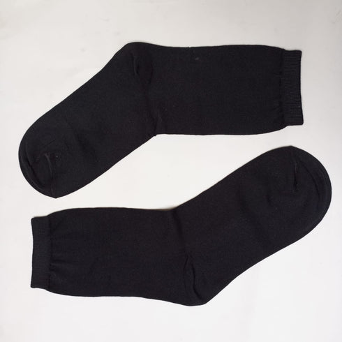 Soxyfeet Jet Black Dress Sock - Ultrasoft Cotton