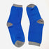 Soxyfeet Blue & Grey Dress Sock - Ultrasoft Cotton