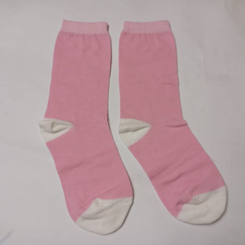 Soxyfeet Pink & White Dress Sock - Ultrasoft Cotton