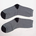 Soxyfeet Grey & Black Dress Sock - Ultrasoft Cotton