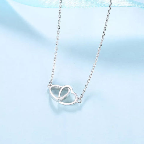 Lover's Necklace - Pure Sterling Silver (Chandi) - Free Box Packaging