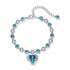 Always Together Bracelet - Genuine European Crystals! - Free Box Packaging!