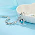 Always Together Bracelet - Genuine European Crystals! - Free Box Packaging!