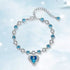 Always Together Bracelet - Genuine European Crystals! - Free Box Packaging!