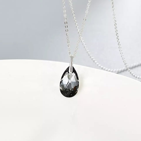Pure Crystal - Pure Sterling Silver (Chandi) - Genuine European Crystals! - Free Box Packaging