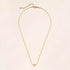 Simple Love - Chic & Dainty - 14K Gold Plating over Stainless Steel - Free Box Packaging