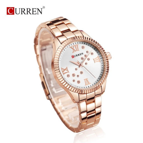 Curren Showstopper! - Women's Watch - Rose Gold Plated - Majestic Dial - Water Resistant - 1 Year Warranty!