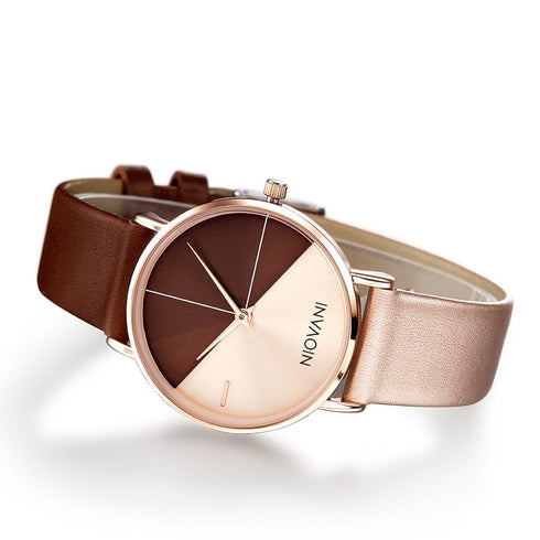 Niovani Aurelia - Women's Watch - Genuine Ultra Soft Leather - Water Resistant - Free Box Packaging