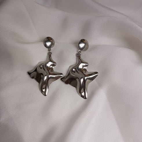 Luxury Chunk Earrings! - Sparkling! - New Design! - Free Box Packaging!