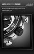 Naviforce Men's Watch - Steel & Black - Silicon Strap - Digital & Analogue - 1 Year Warranty