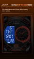 Naviforce Men's Watch - Orange & Black - Silicon Strap - Digital & Analogue - 1 Year Warranty