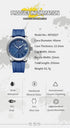 Naviforce Men's Watch - All Blue - Ultrasoft Silicon Strap - 1 Year Warranty