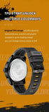 Naviforce Men's Watch - All Black - Ultrasoft Silicon Strap - 1 Year Warranty