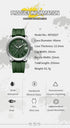 Naviforce Men's Watch - Jungle Green - Ultrasoft Silicon Strap - 1 Year Warranty