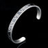 Roman Numeral Bangle - Surgical Grade Stainless Steel - (Men/Women)