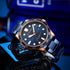 Curren Men's Watch - Sparkling Blue - Date Function - 1 Year Warranty - Free Box Packaging - 3 ATM Water Resistant