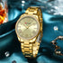 Curren Womens Watch - Majestic Gold - 1 Year Warranty - Free Box Packaging - 3 ATM Water Resistant