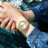 Curren Womens Watch - Gold Simplicity - 1 Year Warranty - Free Box Packaging - 3 ATM Water Resistant