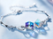 Niovani Sparkling Cube Bracelet! Embellished with Genuine Swarovski® Crystal Elements! - Made in Turkey! - Hot Seller!