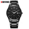 Curren Italiano (Black & Black) - Men's Watch - Date Function - 1 Year Warranty - Free Box Packaging - 3 ATM Water Resistant