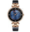 Women's Curren Majestic Blue! - Shiny Pearl Dial! - Hot Seller! - 1 Year Warranty! - Genuine Leather!