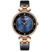 Women's Curren Majestic Blue! - Shiny Pearl Dial! - Hot Seller! - 1 Year Warranty! - Genuine Leather!