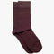 Brown Zig Zag - Premium Combed Cotton - Sock Essentials
