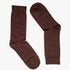 Classic Brown Squares - Premium Combed Cotton - Sock Essentials