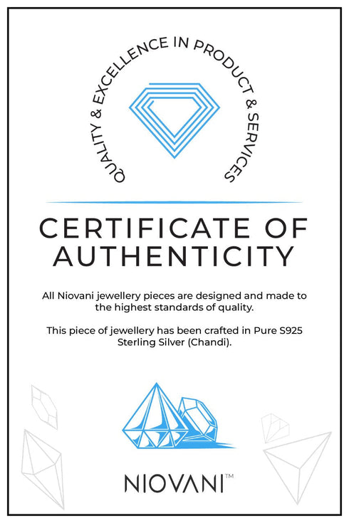 Antalya Studs Earrings (Seaweed Turquoise) - Pure Stamped Sterling Silver (Chandi) - 5A Cubic Zircon + Certificate