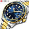 Curren Luxury - Men's Watch - Royal Blue & Gold - Stainless Steel Strap - Hot Seller! - 1 Year Warranty!