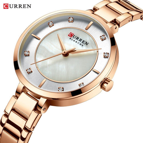 Curren Sparkle - Women's Watch! - Sparkling Rose Gold - Free Box Packaging! - 1 Year Warranty!