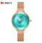 Women's Shiny Green Rose Gold Plated Adjustable Steel - 1 Year Warranty!