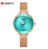 Women's Shiny Green Rose Gold Plated Adjustable Steel - 1 Year Warranty!