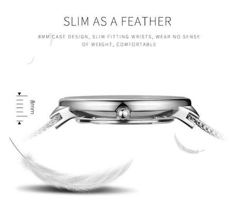 Curren Black & Silver Adjustable Steel - 1 Year Warranty!