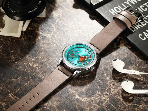 Curren Brown and Green Attack Datejust - with 1 Year Warranty!