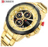 Curren Men's Pure Gold - Chronograph - 1 Year Warranty