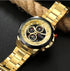 Curren Men's Pure Gold - Chronograph - 1 Year Warranty