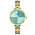 Curren Women's Two Tone Blue Dial! - Gold Plated! - Hot Seller! - 1 Year Warranty!