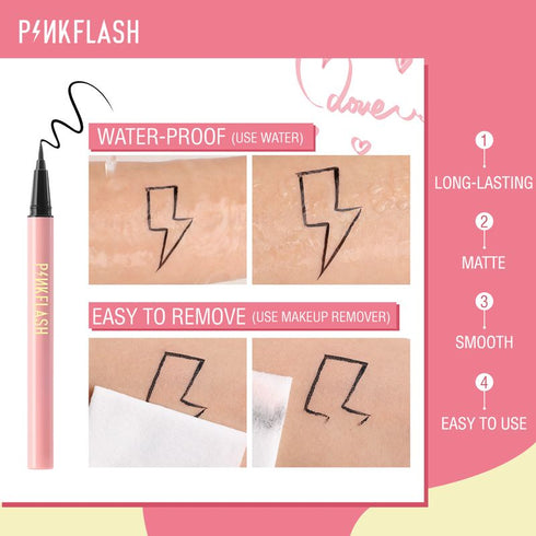 Pinkflash - Lock All Day Eyeliner - Original & Imported