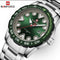 Naviforce Men's - Modern Majestic Steel! (Green) - Water Resistant!- 1 Year Warranty!