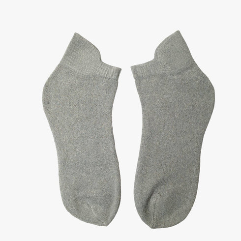Soxyfeet Ankle Socks - Dolphin Grey - Ultrasoft Cotton