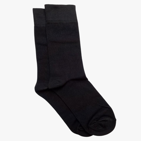 Jet Black - Premium Combed Cotton - Sock Essentials